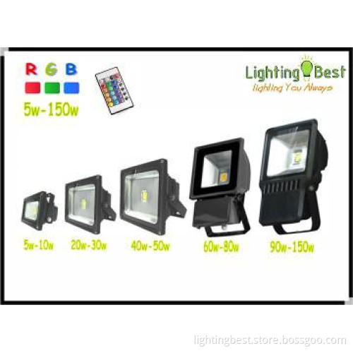 led flood light with rgb controller 5w-150W